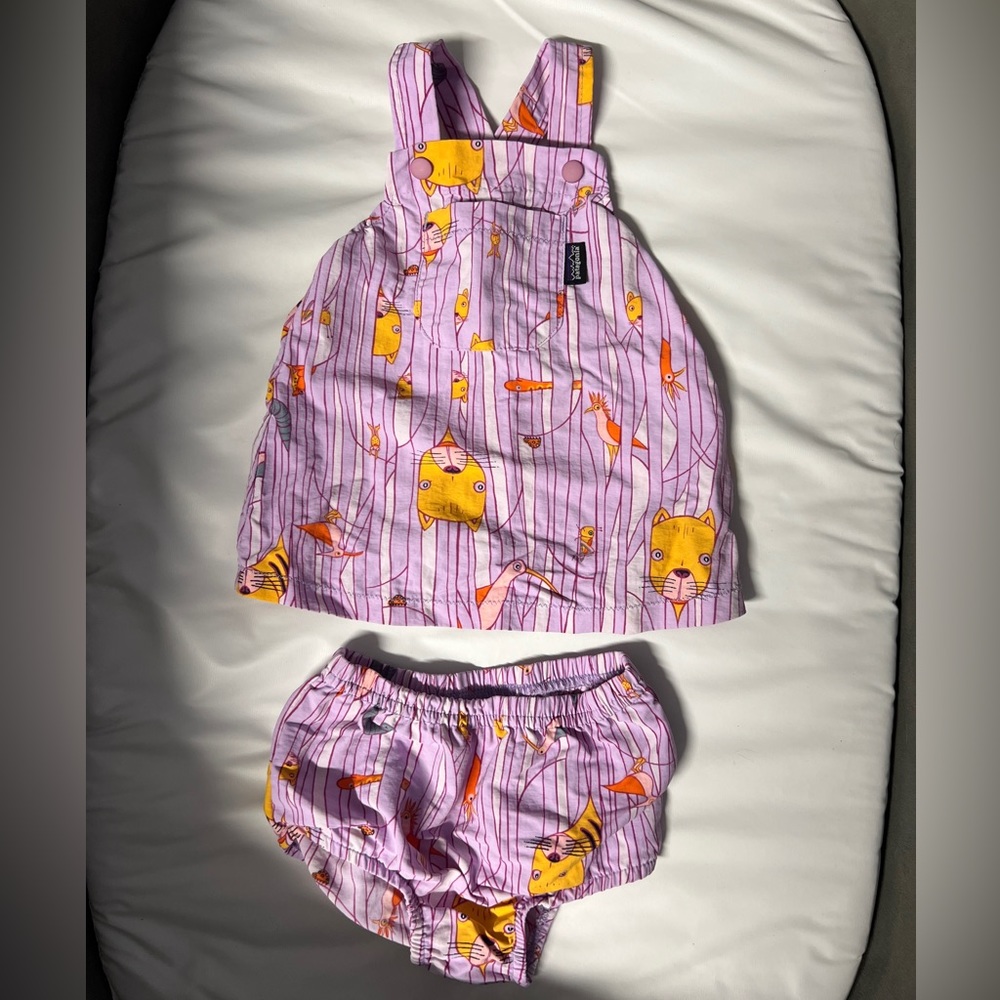 Patagonia baby matching outfit